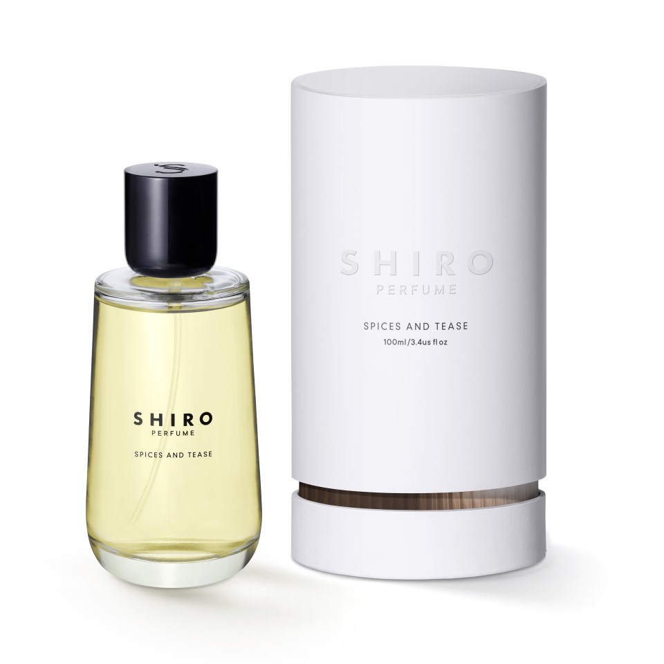 SHIRO PERFUME SPICES AND TEASE | SHIROオフィシャルサイト