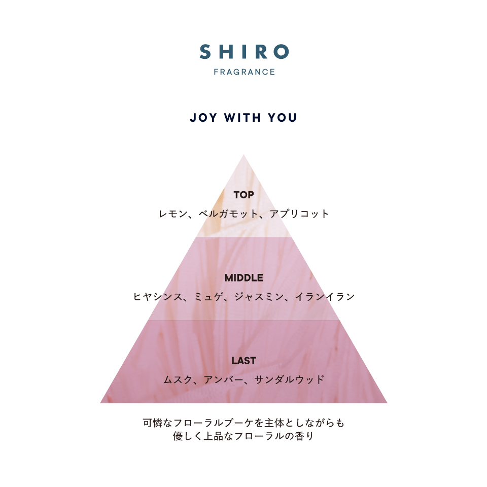 SHIRO PERFUME JOY WITH YOU