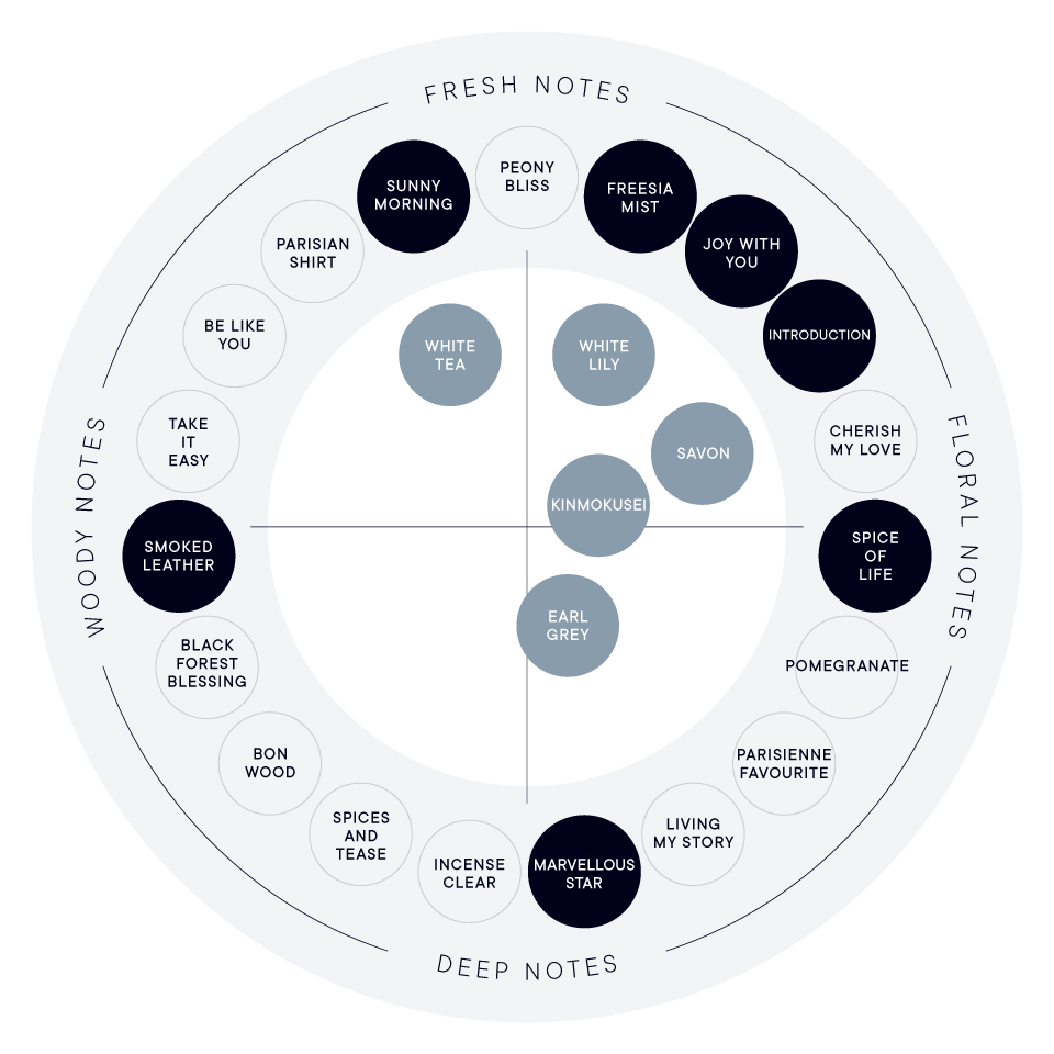 パフュームディフューザーキット（リキッド＆スティック＆グラスベース）