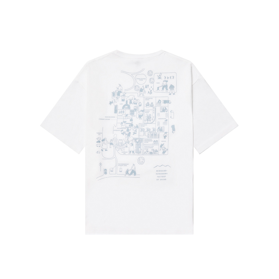 みんなの工場オリジナルTシャツ ホワイト | SHIROオフィシャルサイト