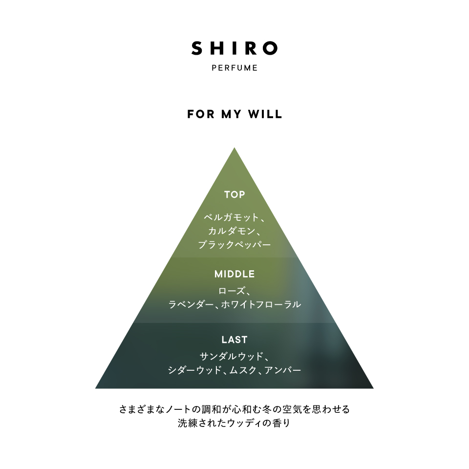 FOR MY WILL オイルインボディローション