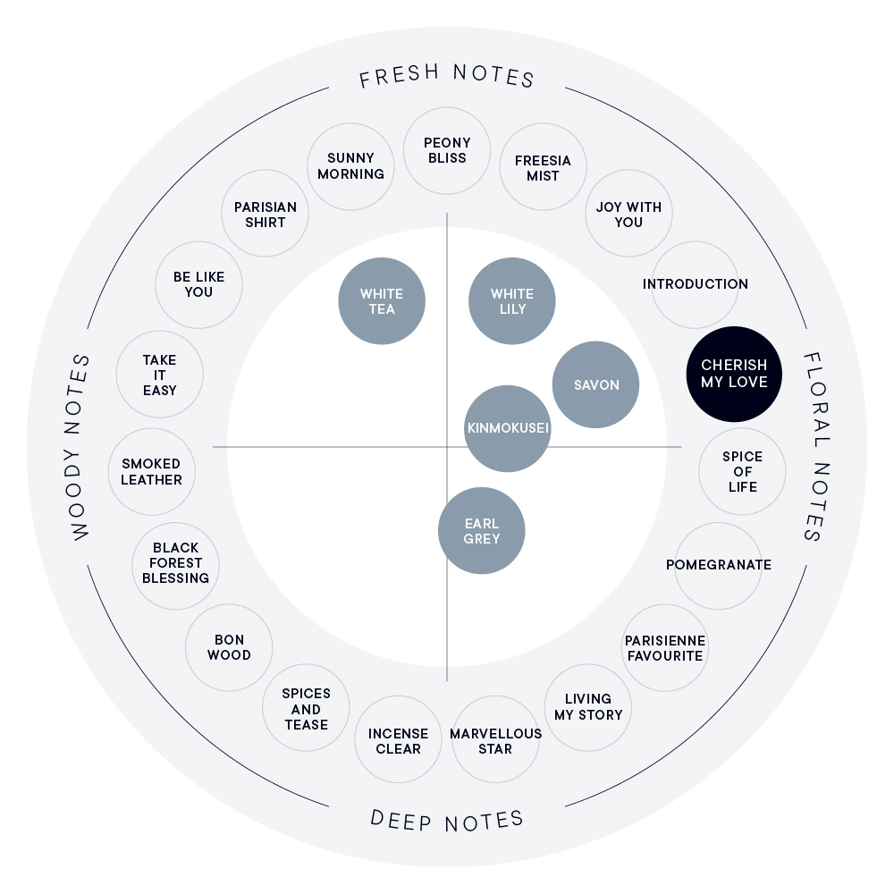 CHERISH MY LOVE ボディミスト