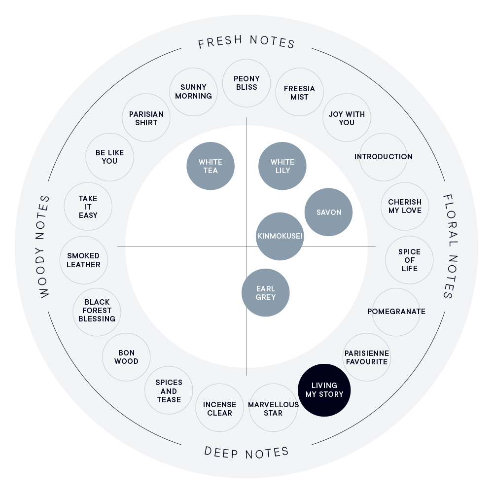 LIVING MY STORY ボディミスト