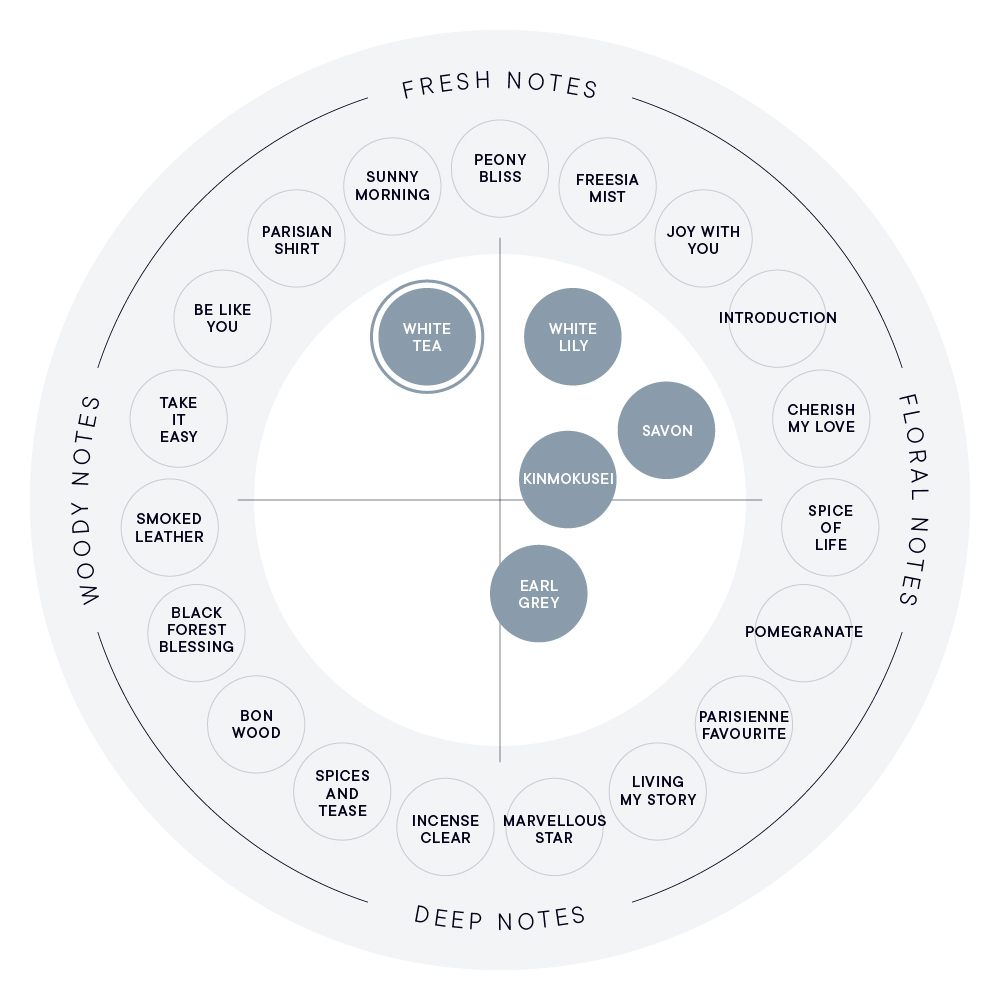 ホワイトティー フレグランスポプリ