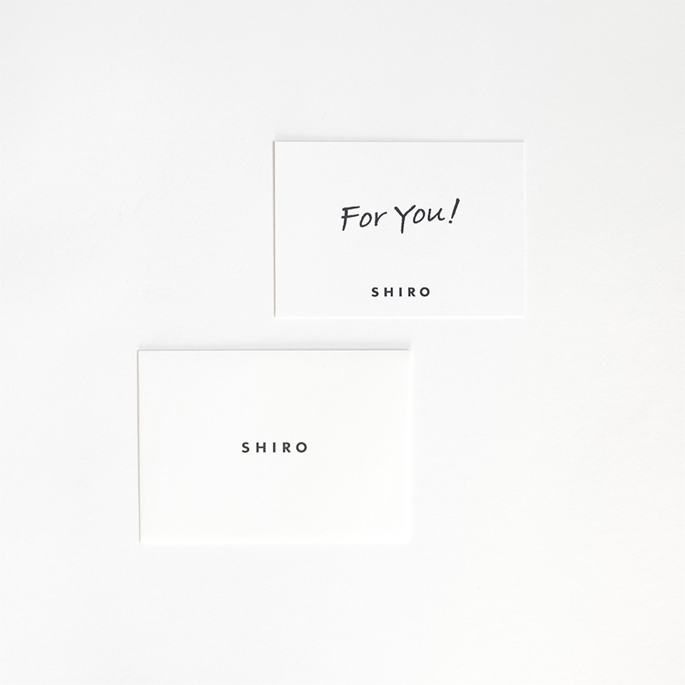 オリジナルメッセージカード