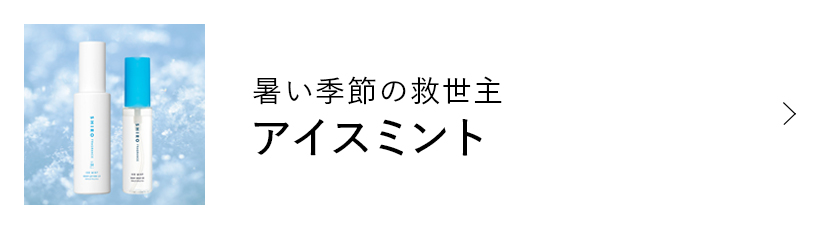 暑い季節の救世主 アイスミント