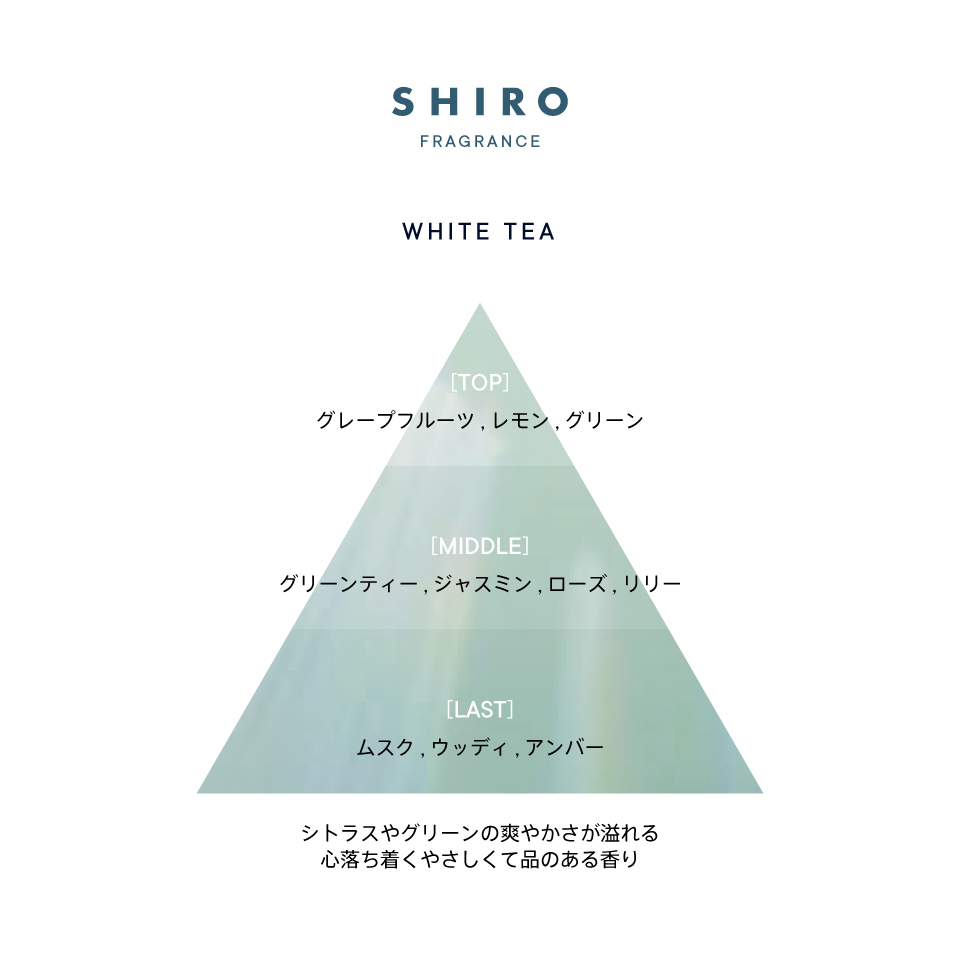 SHIRO シロ　ホワイトティー　10mL