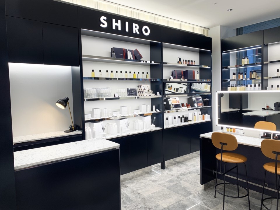 SHIRO 伊勢丹新宿店 | 関東 | ショップ | SHIROオフィシャルサイト