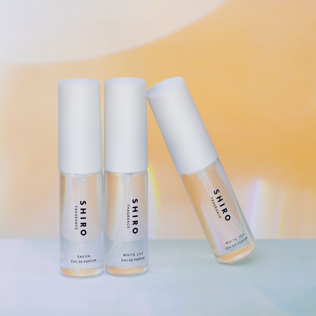 定番フレグランス3種をミニサイズで楽しめる『オードパルファンセット』