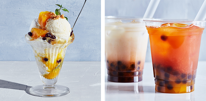 自由が丘店にタピオカを使用した期間限定メニューが登場