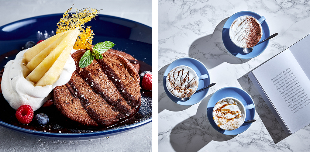 ホリデーシーズンにぴったりのパンケーキとドリンクが期間限定で登場 (11/29)