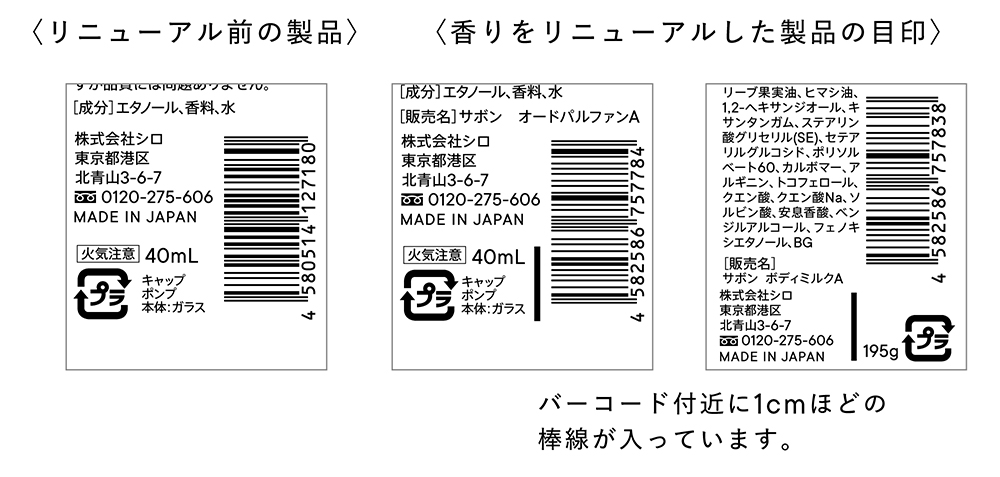 『オードパルファンセット（5種類）』の誤配送に関するお詫びとお知らせ