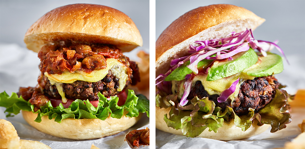 自由が丘店人気のVEGAN BURGERがリニューアル