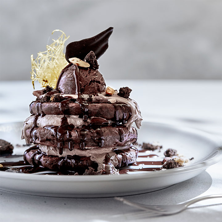 【shiro cafe】ビタースイートなヴィーガンパンケーキが期間限定で登場 [砂川本店・自由が丘店]