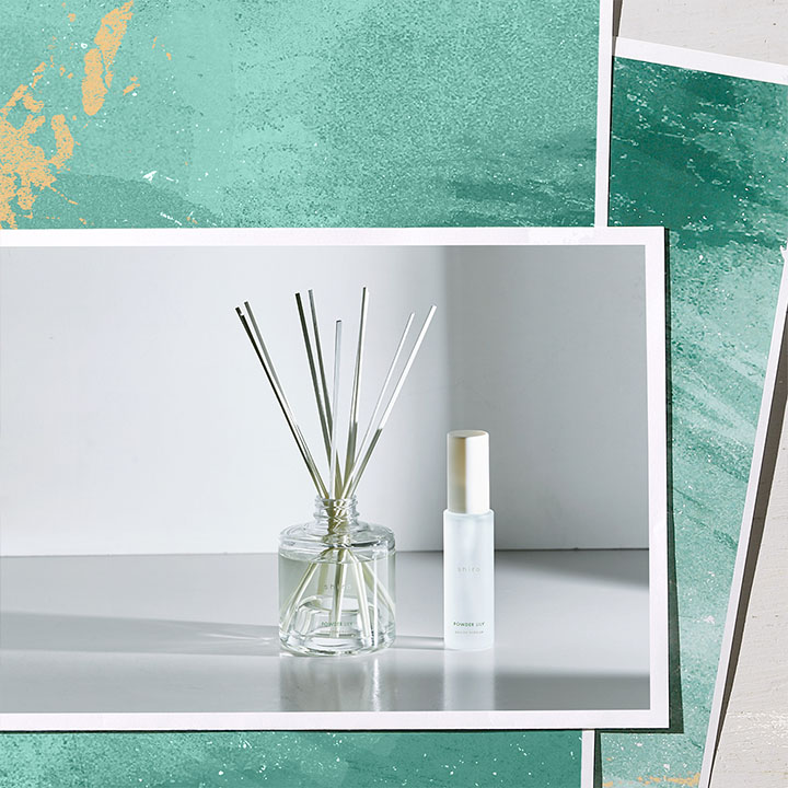 沈丁花をイメージした、可憐で優しい香りのパウダーリリー