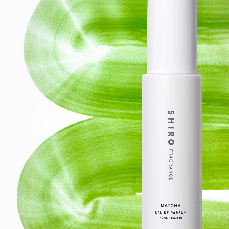 夏の眩しい木漏れ日の中、心和むくつろぎのひとときをグリーンフローラルな『抹茶』の香りが数量限定で初登場