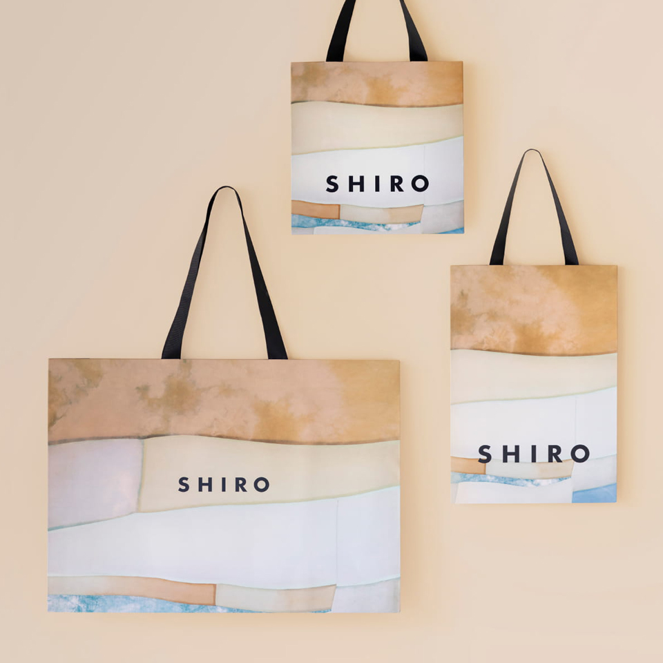 【SHIRO 限定お手さげ袋 ［2022サボン・ホワイトリリー］】発売開始のお知らせ