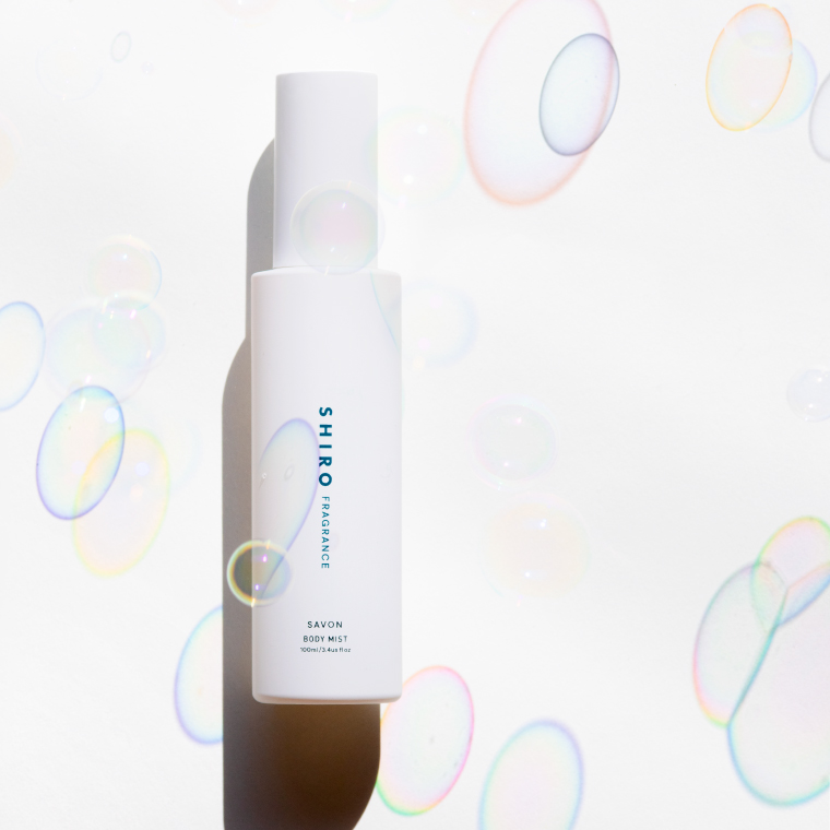 「ボディミスト」が人気の5種の香りで定番化身体を保湿しながらお気に入りの香りを楽しめます