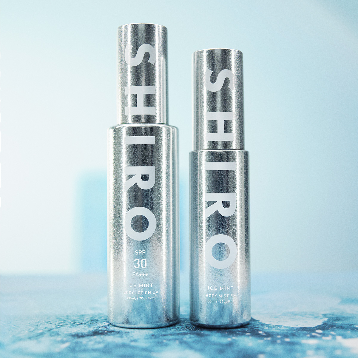 爽快感あふれる「アイスミント」から、きらめくシルバーのボトルで数量限定アイテムが登場