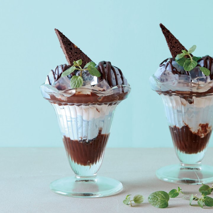 【SHIRO CAFE】限定ヴィーガンパフェチョコレート＆ミント登場 [自由が丘店]