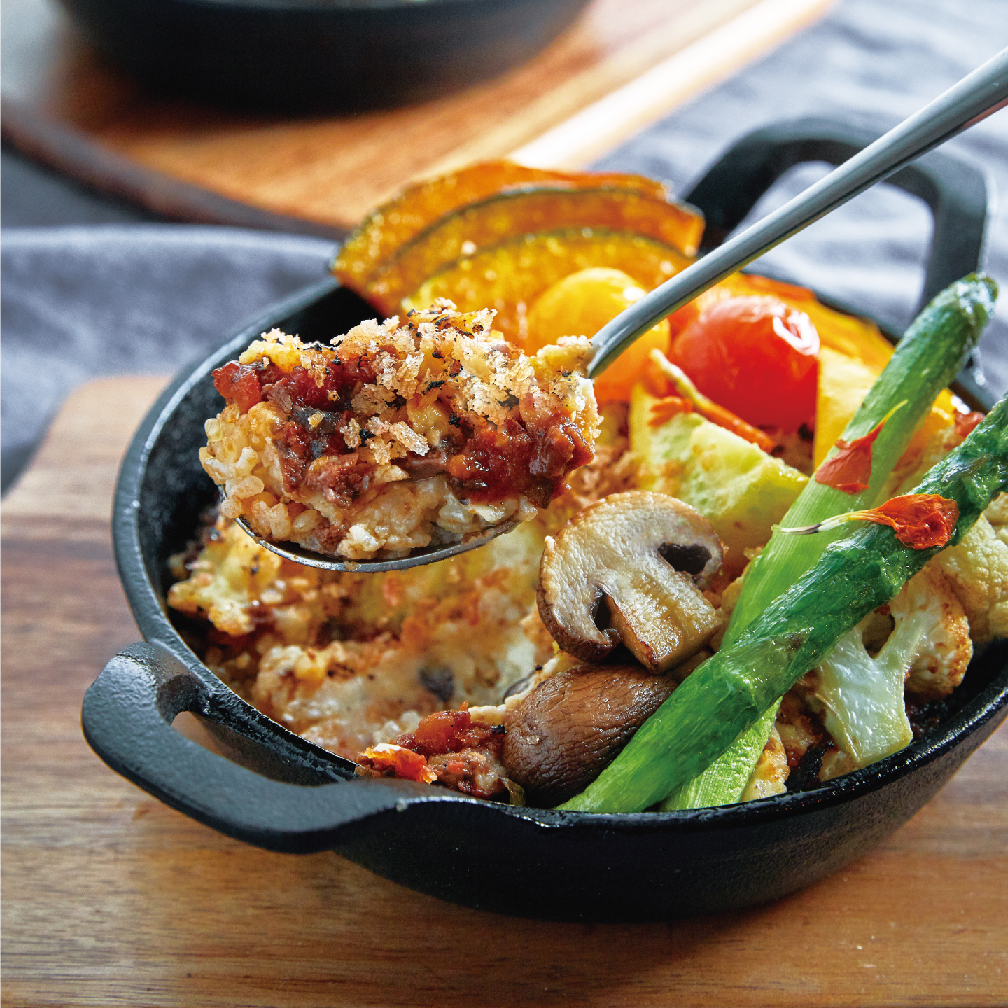 【SHIRO CAFE】あらびきミートドリア登場［砂川本店］