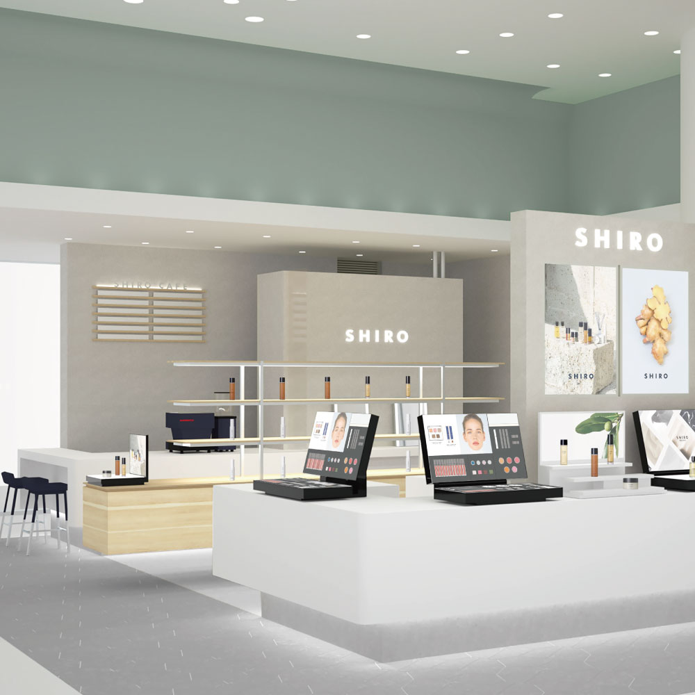 SHIRO 渋谷ヒカリエ ShinQs店がカフェスペースを併設して移転オープン
