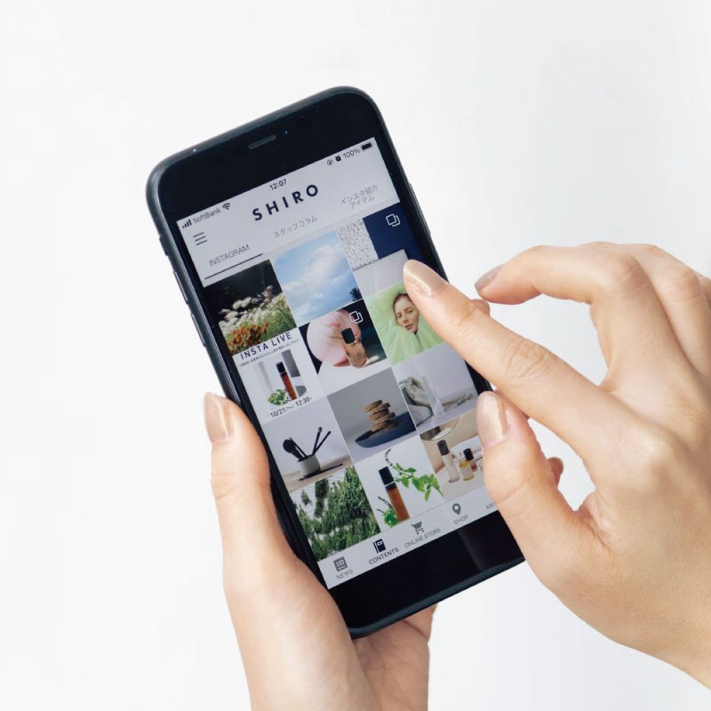SHIRO公式アプリリニューアルのお知らせ