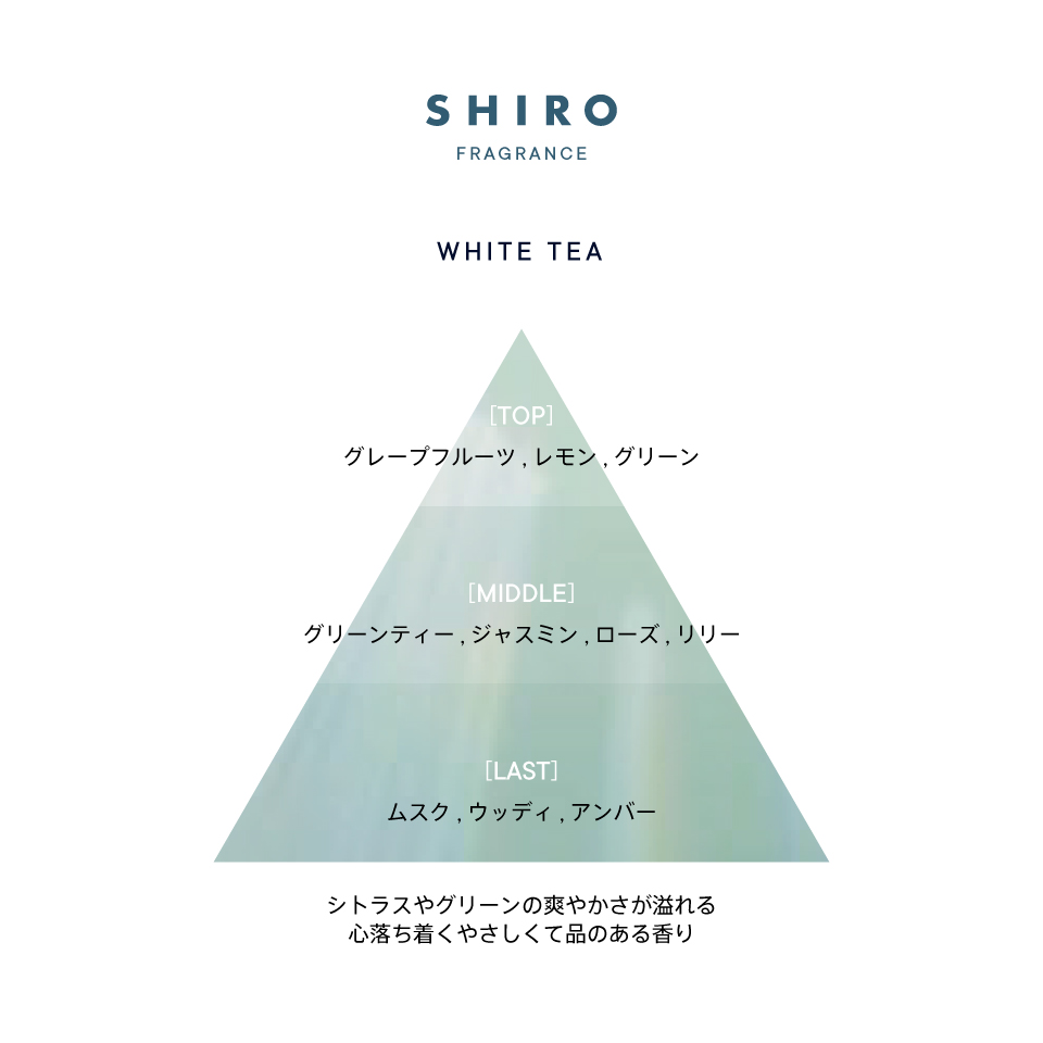 リニューアル前】ホワイトティー ルームフレグランス | SHIRO 公式