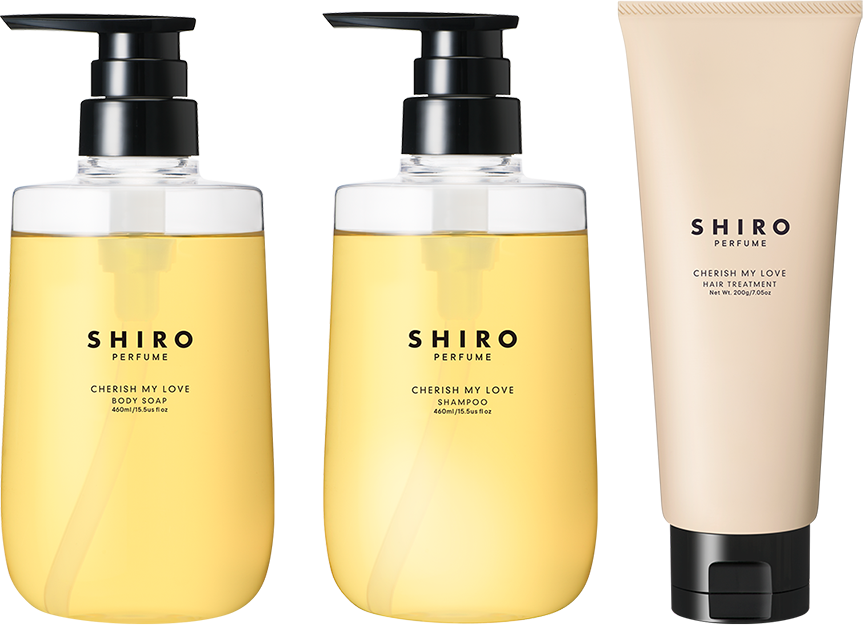 パフューム バスケアキット（シャンプー＆トリートメント＆ボディソープ）